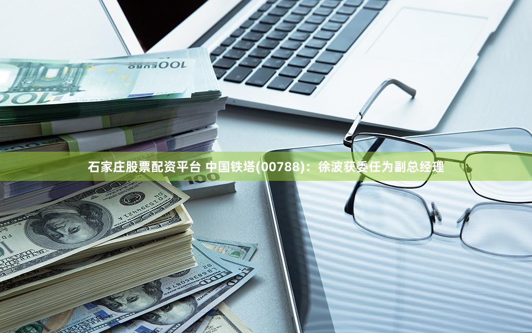 石家庄股票配资平台 中国铁塔(00788)：徐波获委任为副总经理