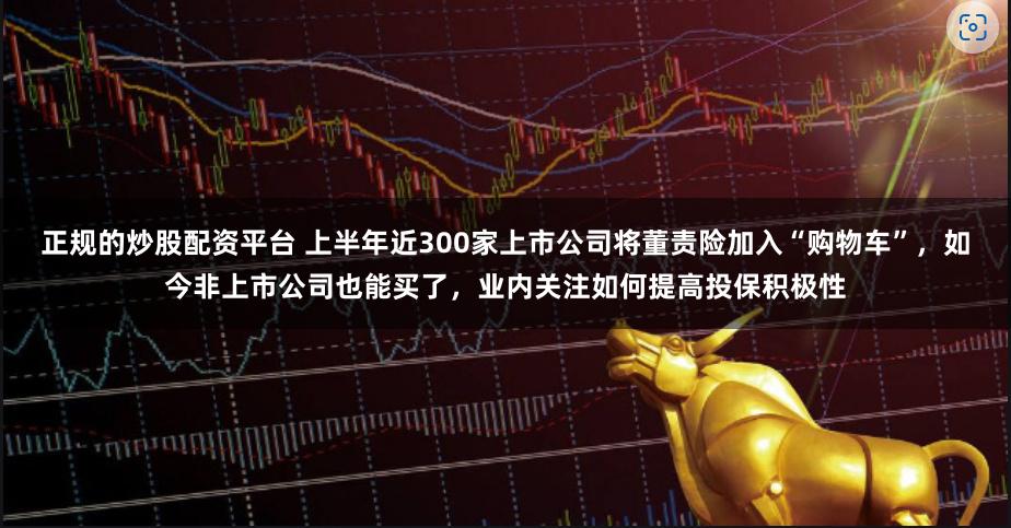 正规的炒股配资平台 上半年近300家上市公司将董责险加入“购物车”，如今非上市公司也能买了，业内关注如何提高投保积极性