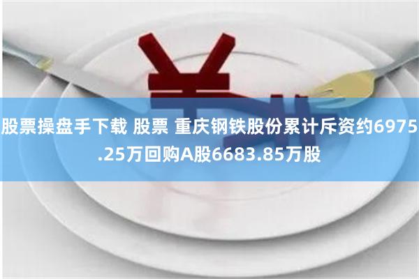 股票操盘手下载 股票 重庆钢铁股份累计斥资约6975.25万回购A股6683.85万股