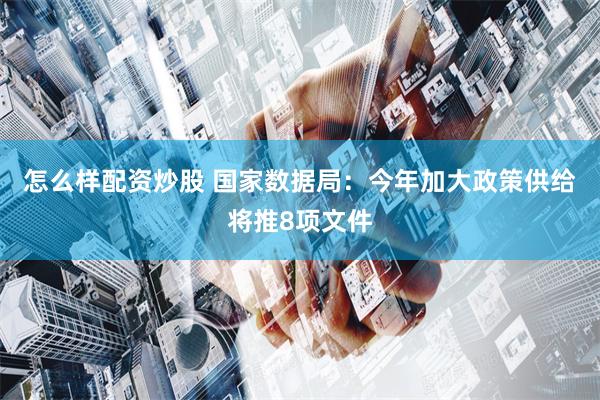 怎么样配资炒股 国家数据局：今年加大政策供给将推8项文件